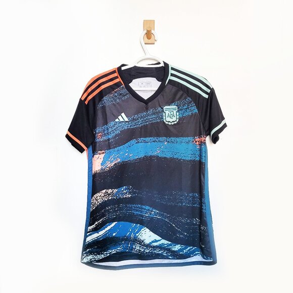 Adidas Argentina Women Soccer Jersey Brand New with Tag - Size M - Picture 1 of 10